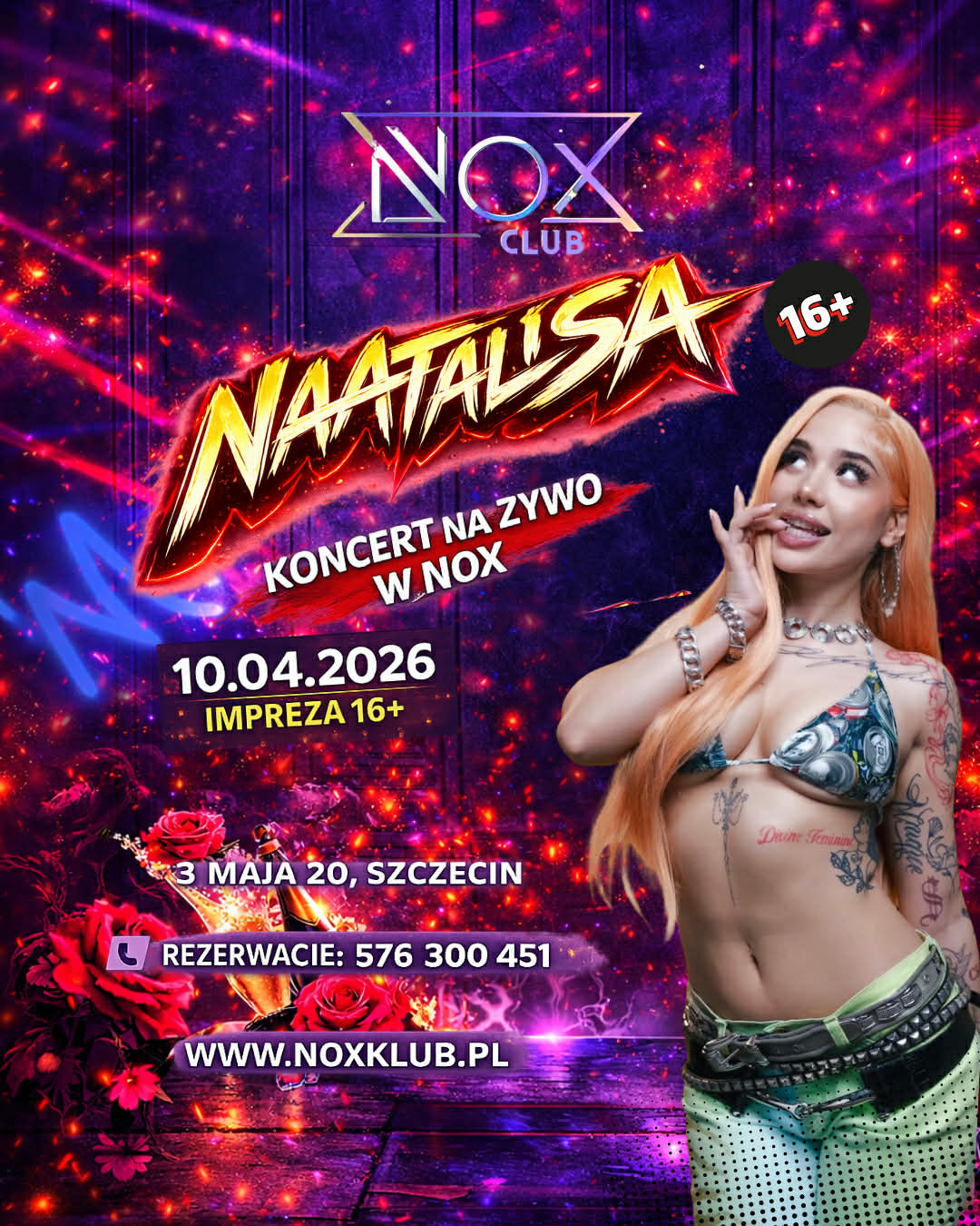 KONCERT NAATALISA - 10.04.2026 r.